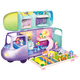 [80% new] Little Pony genuine magic bus set house toys glowing children's new year birthday gift girl gift box model