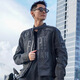 
Duhan Duhan motorcycle riding suit men and women motorcycle four-season jacket racing suit street commuter anti-fall knight suit D-082 black top-Glory version (upgraded back protection 2XL