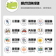 Rainbow house baby can chew teeth glue toys baby simulation phone children's early education educational toys mobile music story machine dinosaur - green children's mobile lanyard + battery