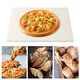 Walfos pizza stone slab baking oven bread European baguette baking pan cordierite thickened high temperature resistant household baking tools baking oven stone slab 28x25cm
