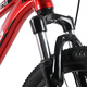 Xidesheng Chinese style 24-inch youth bicycle boys and girls 21-speed variable speed bicycle red and black