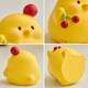 Lindos pequeños adornos de escritorio de papel de pollo amarillo Estación de trabajo de la oficina Decoración Creative Children's Estudio para niños Pequeño Regalo de decoración Lindo Pequeño Pollo - Amor - Amor
