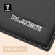 
Playboy wallet men's head layer cowhide ticket clip multiple card wallet bill birthday gift gift for dad husband boyfriend gift box