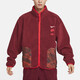 耐克（NIKE）外套男装春秋季新款运动服摇粒绒保暖立领男士夹克FZ6194-126 FZ6194-677红色 M