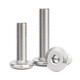 Jinchao 304 stainless steel furniture large flat head hexagonal head bevel screw round head bevel screw bevel bolt M2-M12 M8*30 (5 pieces)