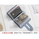 [Multiple Card Slots] Card Holder for Men and Women Mini Compact Wallet Multifunctional Bank Card ID Card Holder Anti-Degaussing Card Holder Classic Black [Double-sided Card Insertion-12 Positions]