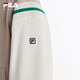 Fila Feihu Technology Fila Children's Jacket 2025 Spring New Men's and Big Children's Jacket Sportswear Shoal Middle Khaki-DK 150