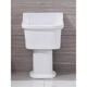 Balcony ceramic mop pool household high-leg split floor-standing mop pool floor basin large bathroom mop pool 43 cm Taiwan controlled drain 30 cm pillar