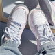 耐克（NIKE）DUNK LOW女子蓝白色粉色经典百搭防滑耐磨低帮休闲运动板鞋 DD1503-001蓝紫粉 36