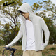 Pull back sun protection clothing men's summer long-sleeved light UV protection ultra-thin breathable quick-drying sun protection skin clothing outdoor fishing jacket