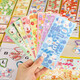 Surada Betha -Serie Kinderaufkleber Guka Aufkleber Set Guka Brick Sticker Guka Chuck Card Sticker DIY Children's Girls nicht kleben Aufkleber billige Aufkleber 72 SD210