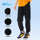 361 children's clothing children's trousers 2025 summer boys and girls 3-14 years old breathable air conditioning pants black 160
