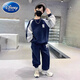 Disney (Disney) Boys Automne Suit 2024 Nouveaux enfants pour enfants de taille moyenne et hiver sweat coréen sweat sportif beau ensemble à la mode à la mode