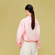 LESS calla lily printed shirt for women, mulberry silk silk texture, artistic sense, loose casual shirt 2O1213040 690/mixed powder XL