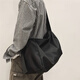 
Cool Kangaroo Mixed Old Fashionable Brand Shoulder Bag Men's Large Capacity Travel Crossbody Bag Trendy Sports Fitness Commuter Backpack 6227 Dark Night Black Small