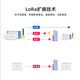 LORA-Modul ATK-LORA-01/02 Wireless serielle Kommunikation SX1278 Senden und Empfangen digitaler Getriebe ATK-LORA-01-PIN-Platte + USB-USB-Modul an serielles Portmodul