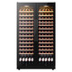 Bacchus wine cabinet with double doors, 150 bottles, thermostatic cabinet, wine, household, commercial, tea, sake, beer, champagne, whiskey, ice embedded wine storage, large living room, villa YC-418