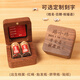 Bihjongxi Fetal Hair Souvenir Collection de cordon ombilical nouveau-né les cheveux fœtaux sauvegarde bébé Save pleine lune 100 jours Cadeau [Personnalisé 3 bouteilles] Snake-walnut de serpent de bon augure