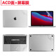 Kakayu convient à M2 / 3 Chip Apple MacBook Air13.6 / 15 Sticker MacPro16 / 14 Film d'ordinateur M3 / 4PRO Film de protection de cas d'ordinateur portable Transparent AC MacBook Pro MacBook Pro 13-pouces A1278