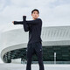 Jordan QIAODAN long-sleeved men's T-shirt strong wind blowing breathable quick-drying marathon sports T-shirt top