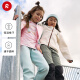 Reieima 2024 Herbst- und Winter neuer Stil für Männer, Frauen und Kindersportfeuchtigkeitsabsorption und schnell trocknend gedrucktes Strickauszug, langärmeliges T-Shirt 698B-Narrow Blue 164 cm