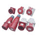 
Yonghuan Industrial Plug Socket 235 Light and Shade Mount 16325 Core Waterproof Connector 16a5 Core Set typ235+typ6623