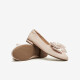 TATA 2024 spring fashion versatile sweet simple flat heel round toe women's single shoes new YDX01AQ4 pink/purple 35
