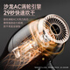 AUX hair dryer household blue light negative ion hair care 2200W high power non-harming hair salon hair dryer barber shop recommended hair dryer