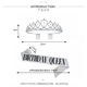 Bo Na Ling Crown Tiara Happy Birthday Shoulder Strap Crown Little Princess Adult Ceremony Headband High-end Wedding Photography Props Silver Crown Gift Box Crown + Shoulder Strap