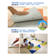 Teppich Spleißen quadratische Toli Dongli Spleißen Teppich Wohnzimmer Schlafzimmer Japanischer Stil Japanischer Stil für Kinder Vollteppich Quadratmatte AK3523 1 Stück = 40 x 40 cm (F4 -Stern -Zertifizierung C.