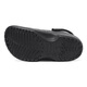 Crocs Crocs Zapatos clásicos de agujeros para niños brillantes para niños y niñas nuevas zapatillas brillantes de los pies 206993_001 Negro y gris 36 -37 Longitud interior alrededor de 225 mm