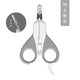 PAKOWEI (TOM CAT) Cat Nail Clippers, Special for Beginners, Dog Nail Clipper, Anti-Scratch Cat Nail Clipper, Magical Pet Supplies, PAKOWEI-Jianpai Small Q Scissors (Straight Head Gray)