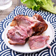Chongming gesalzene Trotter alte Typ Salz Schwein Hand 699g Schweine Ellbogen halbfeindliche Schale gesalzene Trotter Schwein Trotter Neue Deutsch aromatisierte gesalzene Schwein Hand 699g*1 Bag