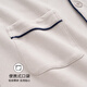 猫人2025年新款睡衣男冬季长袖长裤开衫秋冬保暖休闲家居服可外穿套装 9195 L