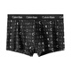 Calvin Klein CK Men's Boxer Panties 3 Pack U2664G Chinese Valentine's Day Gift YKS Letter Black Gray L