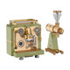 Diku building block retro coffee machine bean grinder model New Year graduation season boys and girls gift Milan early spring summer evening Venice coffee machine 16802