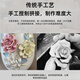 优观创意欧式陶瓷花瓶摆件电视柜客厅餐桌饰品水培花器结婚礼物 14072象牙白窄口单花花瓶