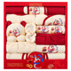 Banjiweil Year of the Snake Newborn Gift Box Baby Clothes Red Full Moon Baby Clothes Pure Cotton Hundred Days Gift 0-6 Months