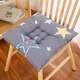 Silla de cojín engrosada promocional Cojín Bulto Otoño espesado e invierno Silla de oficina general de estudiante Gray-Side-Short-Short Grey 3893 Universal Modelo 40*40 cm