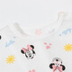Disney Children's Clothing Boys 'T-Shirt Disney Baby Serie Cartoon Komfortable atmungsaktive kurzärmelige T-Shirt 212S1502 Weißer Hintergrund Reis 140