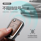 Массивная крышка Toyota Key Cover Camry Asian Longrong Rav4 Corolla Bag Highlander Reyn Wilander Care Buckle 3-ключ [серая кожаная крышка + скорлупа сплав + ключ