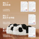 Balabala Boys Cotton Slippers Panda Cute Little Girls Indoor Home Bag Heels Furry Cotton Shoes Children's Warm Furry Shoes Winter