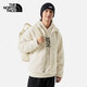 The North Face North Fleece Jacket Men's Outdoor Warm Thick Polar Fleece Jacket 7QT1 White/N3N S
