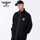 
BOY LONDON [Black Deacon] Spring men and women's style black trendy and cool knitted jacket N12801 Black XL
