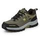 Clearance und Größe Kamelschuhe Herumn Outdoor Sports Casual Shoes Herren wasserdichte und gleitende Wanderschuhe Ledergrau 14088 42
