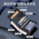 Golf men's wallet multi -card short card short wallet men's driving license set driving license seal card bag folder business money clip