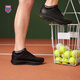 
KSWISS [same style on the show] Men's shoes for men's summer mesh breathable new fashion trend casual running shoes 9272 030 pure black/fantasy gold 030 pure black/fantasy gold 43