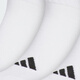 阿迪达斯 （adidas）2024冬中性吸汗透气三双装袜子 JN4867 S