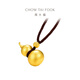Chow Tai Fook Hammer Muster Fuzhu Kürbis Gold Anhänger Seil (Arbeitsgebühr: 1020 Preis) EOF1484 Full Gold ca. 8,45G