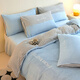 Produced milk velvet baby velvet four-piece set 2025 new winter matte grade smooth and delicate embroidery customization baby blue bed sheet style 2.0m four-piece set